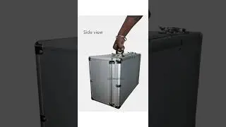 Aluminium flight case box - SLV INDUSTRIES   #flightcase #aluminiumcase #metalcase #carryingcase