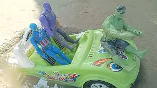 देखो देखो बच्चों Ballu bhai aur thanos bhai ki gadi fas gai 