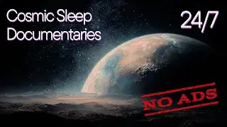 [NO ADS] 24/7 Dark Screen Space Mysteries - Relaxing Cosmos Documentaries for Sleep