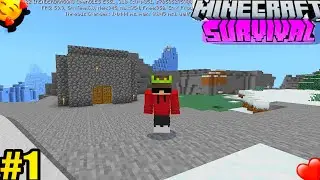 Meri Pehli Minecraft Survival Series 😍 | Episode 1