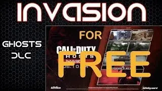 How to get Call Of Duty Ghosts: Invasion Map Pack/DLC for Free Tutorial
