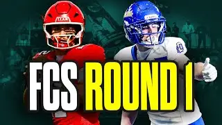 FCS Football Playoff Round 1 Preview and Predictions