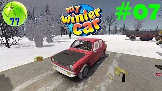 My Winter Car / MSC mod + G29  007 -  Kompletujeme Satsumu STK (1080p60) Cz/Sk