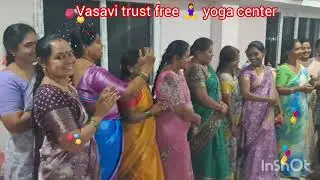2026 New🎈 year🎉 celabrations 🎊 in Vasavi trust free yoga center, Tuni 