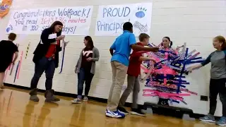Winterpock Principal Gets Duct taped to the Wall