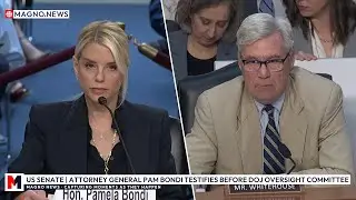 🇺🇸 Pam Bondi Rips Sen. Whitehouse: 