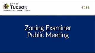 Zoning Examiner Meeting - January 8, 2026 - Part 2