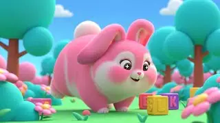 Hop & Learn! Bunny Finds ABC Letters in the Park 🐰🔤 | Nursery Rhymes for Kids