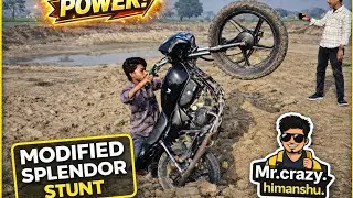 Modified splendor stunt 😯🦁 like subscribe kare sare Bhai 🙏🥺 