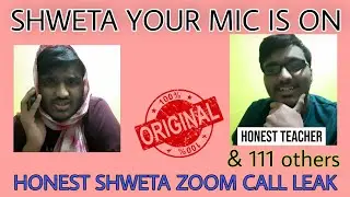HONEST SHWETA ZOOM CALL | SHWETA MEME PARODY | SAMMISAM x WORLD