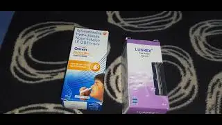 Otrivin Oxy Nasal Drop and Lubrex Eye Drop Review