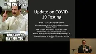 Skill Lab #2 Infectious Disease Lecture: COVID-19 Testing | Bert Lopansri, MD