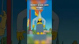 Marge's school days pranks