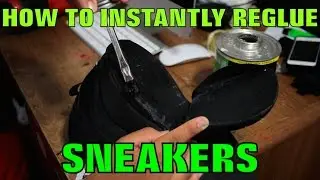 How to INSTANTLY REGLUE Nikes, Jordans, etc..