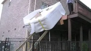 Coleman Hot Tub Spa High Deck Installation Move Moving Mover