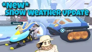 SNOW WEATHER UPDATE in ADOPT ME