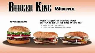 Fast Food, False Advertising