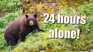 We spent 24 hours hiking alone in the Alaskan wilderness!  Backcountry dropoff adventure in Alaska!
