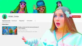 ZIANA ȘI-A CREAT PROPRIUL CANAL DE YOUTUBE! Ea vrea să fie mai cool decât Diana!