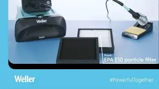 Weller WE1010 filters for fume extraction kit |&nbsp;WE1010 ZeroSmog Shield