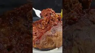 Hatch Chile Sweet and Spicy BBQ Sauce 🥔🌶️🍴 #bbq #spud #hatchchile