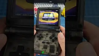 GBA SP que roda PS1, Dreamcast e PSP? #Powkiddy V90S #retrogaming #asmr