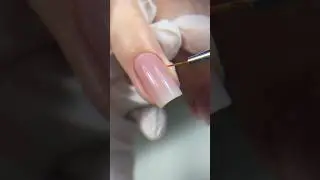Омбре гелем быстро и просто #маникюр #маникюрногти #nails #ногти #рекомендации