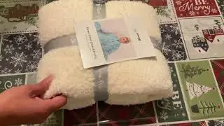 Fluffy Knit Blanket Twin Size