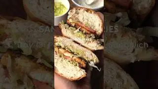 Day 13: Paneer Steak Sandwich #shortsvideo #healthyfood #gymfood