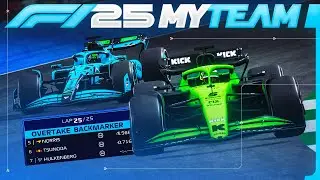 TRAFFIC CHAOS & BLUE FLAGS 🟦 F1 25 MY TEAM CAREER S2 Part 5