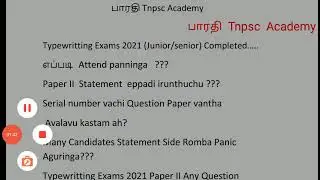 Typing Exam 2021 paper 2 question paper Analyse