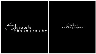 How to Create Your Own  Signature Photography Logo || Signature Design ||Shihab Editz || 2020