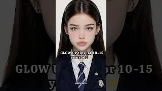 GLOW UP tips for 10-15 years old✨ #glowup #tipsforteens #teenagers #aesthetic #fyp #trending #viral