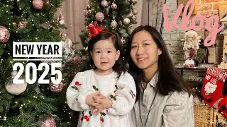 VLOG 115| Большой влог! ДР Марата 🎉 33! Первая елка и фотосессия дочи🎄