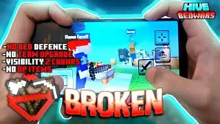 🔥Hardcore Challenge in Hive Bedwars [Handcam] | Flame Faroff