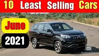 Top 10 Least Selling Cars June 2021. Least Selling Cars. Arya Car.