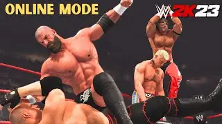 JOHN BLUD FROM NEWLEGACYINC & SMALLAFRO TEAM UP IN WWE 2K23 ONLINE MODE FIRST TIME EVER