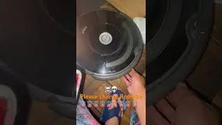 Roomba 675 robot vacuum 600 series please charge Roomba low battery sound effect🪫￼🪫💀☠️