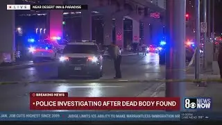 Man dies after found lying in blood in central Las Vegas valley
