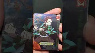 Crickets and crinkles. Enjoy. #demonslayer #demonslayercards #anime #boosterpack #asmr #relax