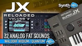 WALDORF IRIDIUM / QUANTUM ♫ 32 Ambient Sounds ► JX RELOADED V2