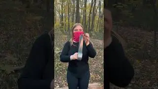 Survival Skills: Vasilin and Scotch tape are the best helpers in vision🔥#outdoors #bushcraft #skill