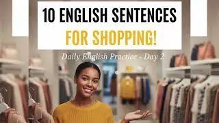 10 Essential English Sentences for Shopping (Practice Speaking)