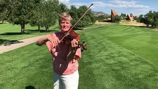 BEGINNERS:  Can you play this easy song BY EAR???? (violin and viola)
