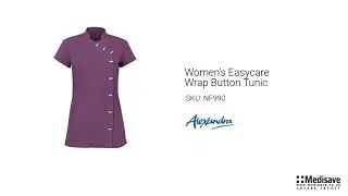 Women s Easycare Wrap Button Tunic NF990