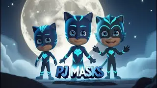 Full Moon Trouble with PJ Masks | Catboy, Owlette, Gekko 🌓
