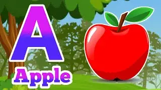 Phonics Song 2 with TWO Words in 3D - A For Airplane - ABC Alphabet Songs with Sounds 3374