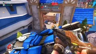PRO ASHE GAMEPLAY - SUREFOUR! [ OVERWATCH SEASON 22 TOP 500 ]