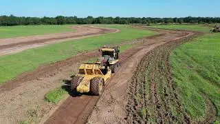 Terracing with Trimble TMX, WM-Drain, & IMD-600