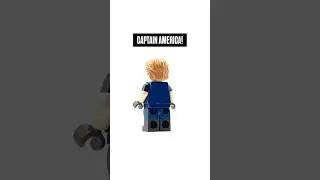 How To Make A LEGO IW CAPTAIN AMERICA Minifigure WITHOUT Using Captain America Parts!